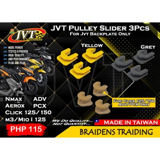 JVT PULLEY SLIDER OR PULLEY SLIDE ( 3 PIECES PER SET) FIT FOR JVT PULLEY ONLY