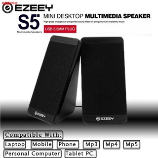 ❀▲○EZEEY S5 Portable USB 3.5mmMultimedia Speaker for Laptop Phones PC Speaker