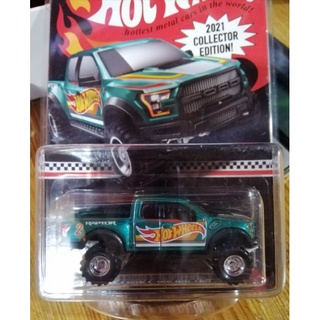 Hotwheels 2021 collectors edition Ford Raptor Mail In. 1:64