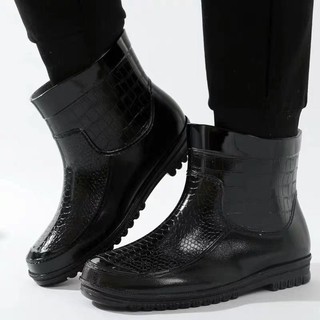 kess Camouflage Low Cut /Black Low Top Rain Boots For Men (40-44) (3)