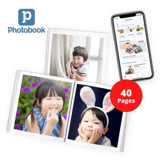 [Photobook App Exclusive] 6" x 6" Mini Square Hardcover Simplebook, 40 pages
