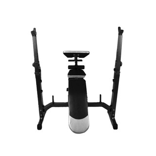 Weight Bench Multi-Function Strength Bench Press Bench Supports Barbell (6)