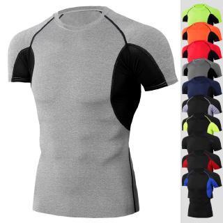 Men's❤️ Biker Cycling Shirt Jogging Short Sleeve Fitness Quick Drying T-shirt