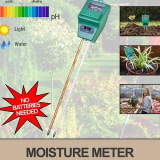 EZTech Shop 3-in-1 Soil Professional Tester Meter PH Meter Analyzer Flower Plants Hygrometer
