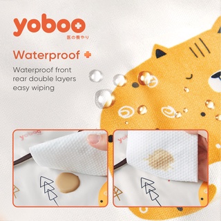 [NEW] Yoboo Baby Feeding Bib Waterproof Polyester Foldable Detachable Food Catcher Baby Essentials (5)
