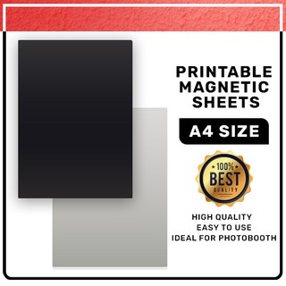 Magnetic Sheet A4 Size Printable Cuttable Ref Magnet Direct Print