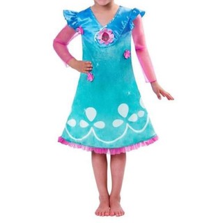 50% OFF! 3-5 yrs George Dreamworks Trolls Poppy Fancy Dress Costume Imported High-Quality BNEW £14