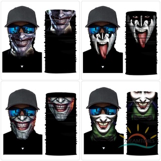 face motor❏*Dreamtimes.ph* Bicycle Motorcycle Windproof Clown Half Face Mask Outdoor Balaclavas Scar