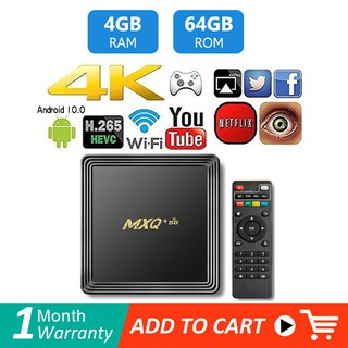 MXQ Pro 5G Android 10.0 Smart Box, Network Set-Top Box, Android Smart TV Box, YouTube/Netflix