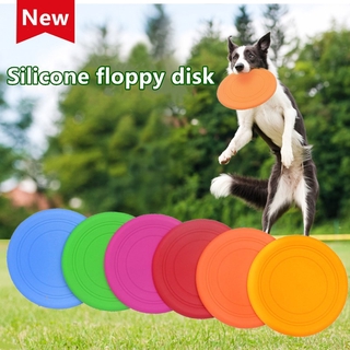 Pet Bite Resistant Frisbee Toy Dog Silicone Soft Frisbee Special Training Pet Toy