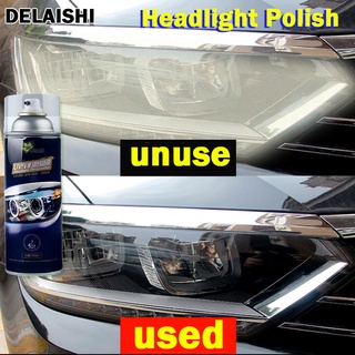 [In stock] DELAISHI Car Headlight Repair Fluid 200ml Fix Yellowing Headlights Car Lamp Repair Liquid