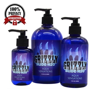 Secret Corner GRIZZLY Slide H2O Water Based Premium Personal Lubricant Vagina Anal Lube for Sex Toy
