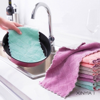 Soft Kitchen Dish Bowl Cloth Cleaning Towel Kitchen Dish Cloth-Xy1 (2)