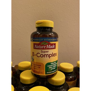 Nature Made Super B-Complex, 460 Tablets with Folic Acid and Vitamin C