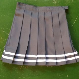 Tennis Skirt Gray with Bias (2)
