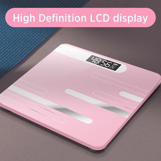 Digital Weight Scale LCD Display Body Weighing Home Body Scale Glass inclue battery