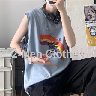 ❉Couple vest men and women loose summer sleeveless t-shirt trend sports top【Pre-sale】