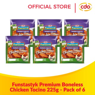CDO Funtastyk Chicken Tocino 225g – CDO Foodsphere - Packs of 6