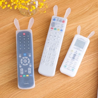 Transparent Dust Protect Protective Storage Bag Portable Silicone Air Condition Control Case TV Remote Control Cover (9)