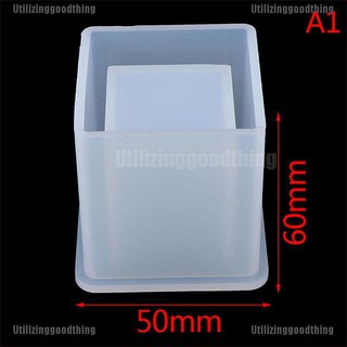Silicone Pen Container Square Round Storage Holder Molds (2)