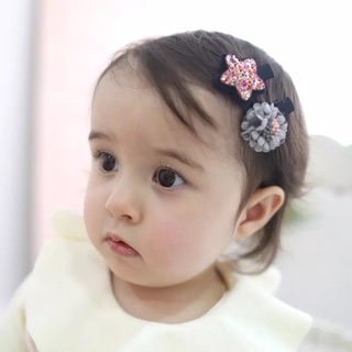 6pcs Korean Fashion Kids Hair Clip 100% Handmade (4)