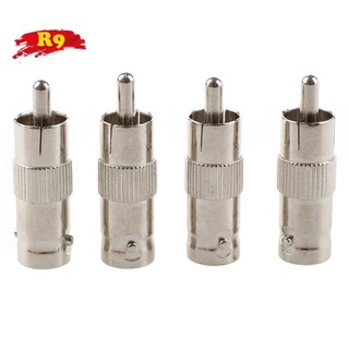 10 BNC Female TO RCA Male Plug COAX Adapter Connector