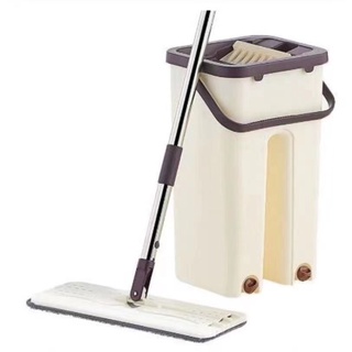 Mop 360 Spin Free Hand Self Wash Floor Rotating Mop 2in1 Squeeze Dry Flat Lazy Mops With Bucket map