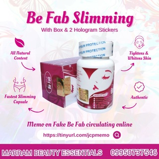 (READY TO SHIP) Be fab Slimming 100% AUTHENTIC w/ hologram sticker