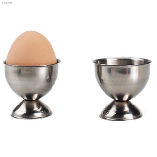 Egg boiler✴✥❄spot goods۞Handy Stainless Steel Soft Boiled Egg Cups Egg Holder Tabletop Cup Kitchen T