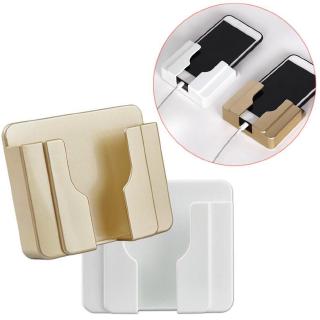 Multifuntion Storage Stand Charging Holder Wall Mount Bracket Phone For Mob K3A4
