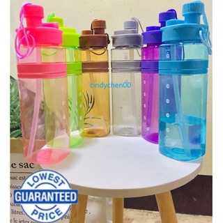 cindychen888 plastic tumbler with straw 2in1 water bottle 700ml