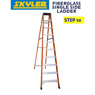 SKYLER Fiberglass Single Side Ladder Step 10