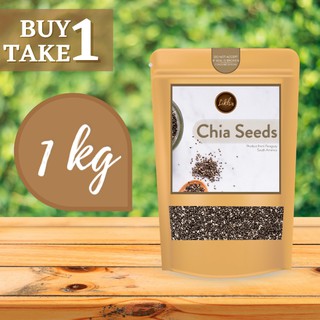BUY 1 TAKE 1 [1 Kilogram] Likha Chia Seeds High Grade Premium and Organic, Pure and Natural
