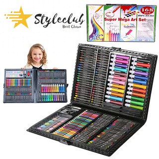 168 PCS Kids Super Mega ART Coloring Set