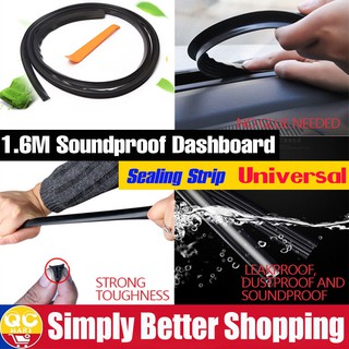 1.6m Soundproof Dashboard Sealing Strip Car Stickers Dashboard Sealing Strip Universal Auto Interior