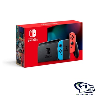Nintendo Switch Console Unit Red Blue Joycon Version 2