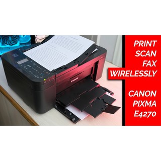 CANON Pixma E4270 all in one Fax WiFi Duplex Inkjet Printer