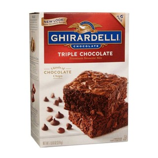 Ghirardelli Triple Chocolate Premium Brownie Mix 3.4 kg