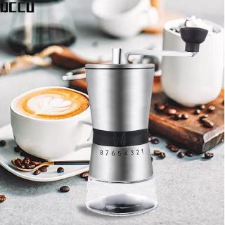 High Quality Stainless Steel Hand Crank Grinding Ceramic Coffee Grinder Manual Coffee Grinder Mill ⓠ (1)