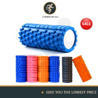 Free Shipping Column Yoga Block Fitness Equipment Pilates Foam Roller Fitness Gym Exercises Muscle Massage Roller Yoga Brick
