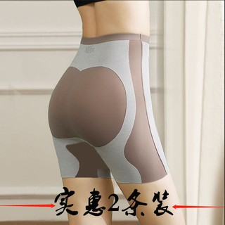 【Hot Sale/In Stock】 Abdomen pants women s buttocks non-marking safety pants, anti-glare, large size,