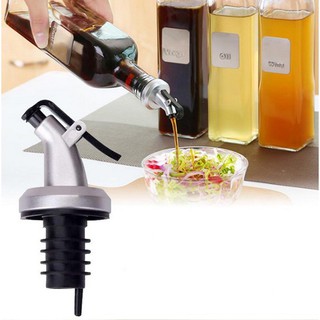 Oil Sauce Bottle Flip Cap Stopper Dispenser Pourer Faucet Dust Leak Proof Kitchen Tool