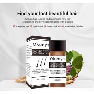 Hair Growth Essence Fast Powerful Hair Care 100% Pure Natural Treatment Hair Loss Treatment 4Y1E