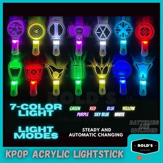 KPOP Acrylic Lightstick - Unofficial - BTS BLACKPINK EXO TWICE ENHYPEN ASTRO TXT SKZ