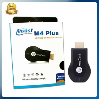 AnyCast M4 Plus Full HD 1080P WiFi Display Receiver 2 Core Miracast TV Dongle Wireless TV