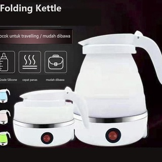 Electric Kettle Kettle 600W 0.6L Capacity Portable Folding Teapot Traveling Heater Ai (1)