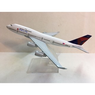 Die Cast Metal Airplane ✈️- Delta Airines B747 Vintage Die Cast Aircraft for Display Gift Collection