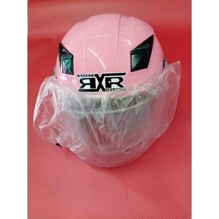 RxR Half face Helmet Pink/Red/silver/orange