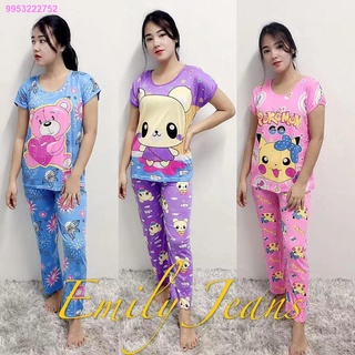 KOKO66.88﹍Adult ladies cartoon terno fashion pajamas assorted design