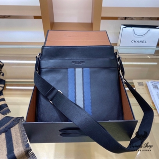 [Coach] New Shoulder Bag Handbag Men Matte Texture (1)